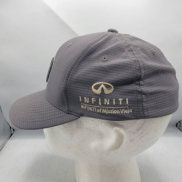 Travis Matthew Infiniti Of Mission Viejo Flexfit Hat L-XL Gray Baseball Cap - Picture 2 of 9